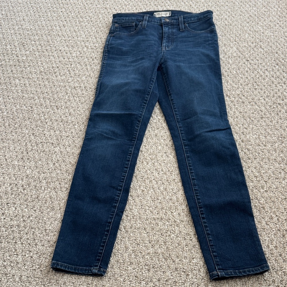Madewell 10” high rise skinny Dark Blue Skinny Jeans - size 26